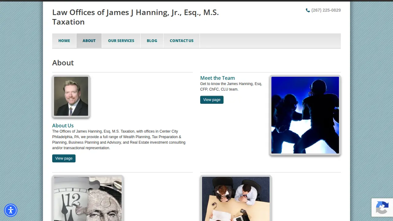 Hanning Law Associates, PC page