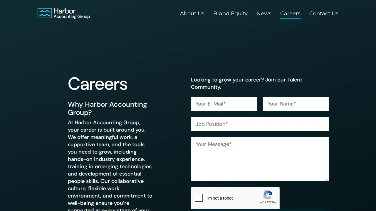 Harbor Accounting Group page