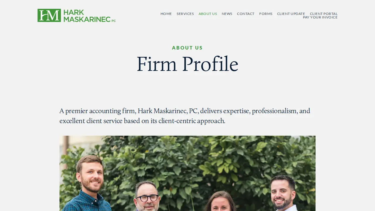 Hark Maskarinec, PC page