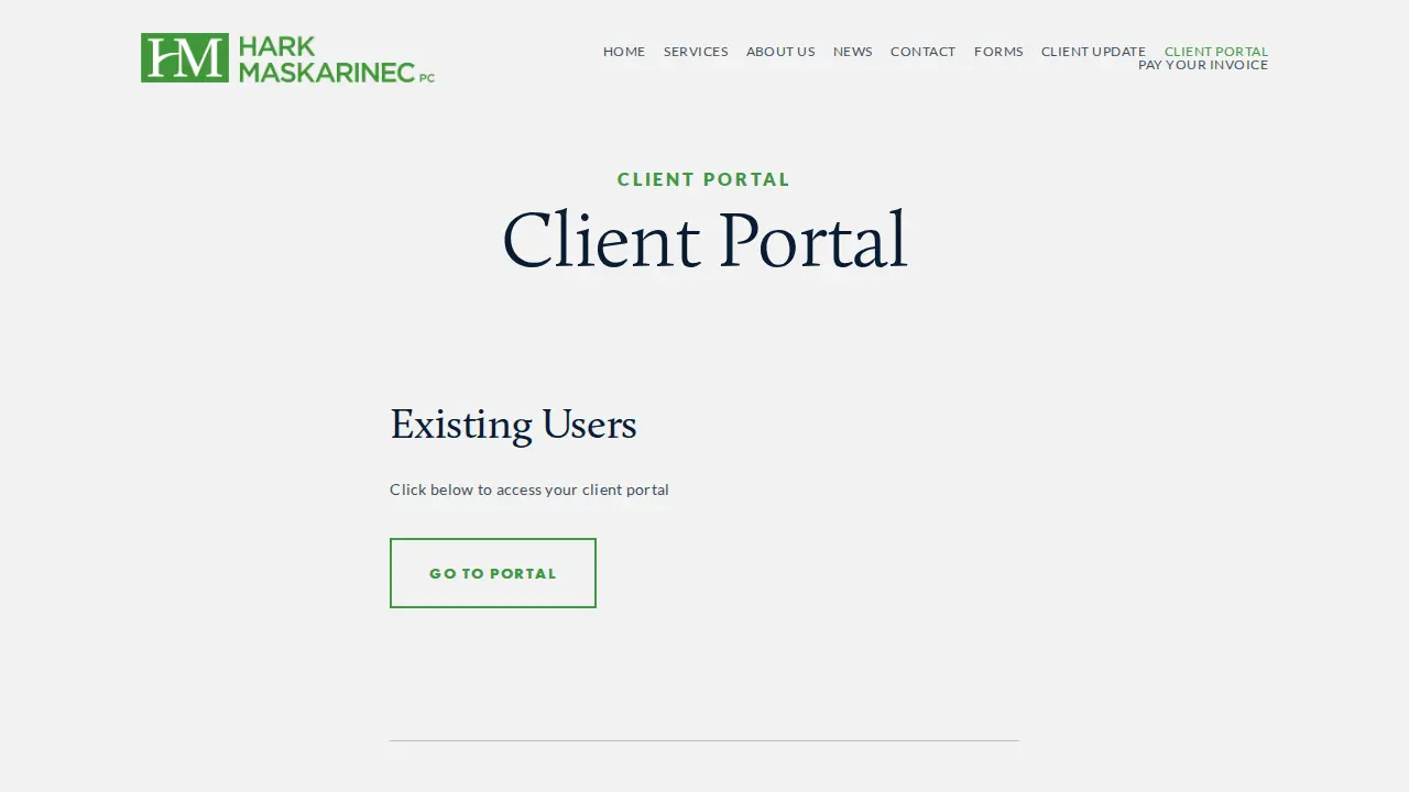Hark Maskarinec, PC page
