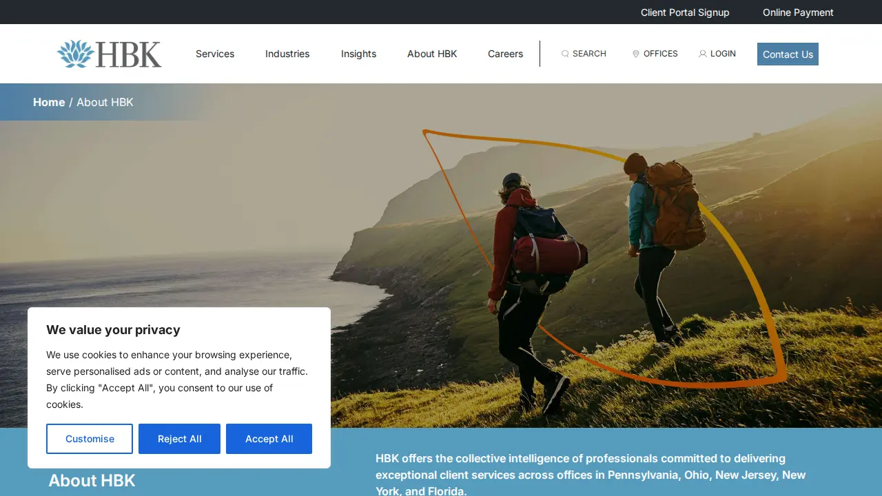 HBK CPAs & Consultants page