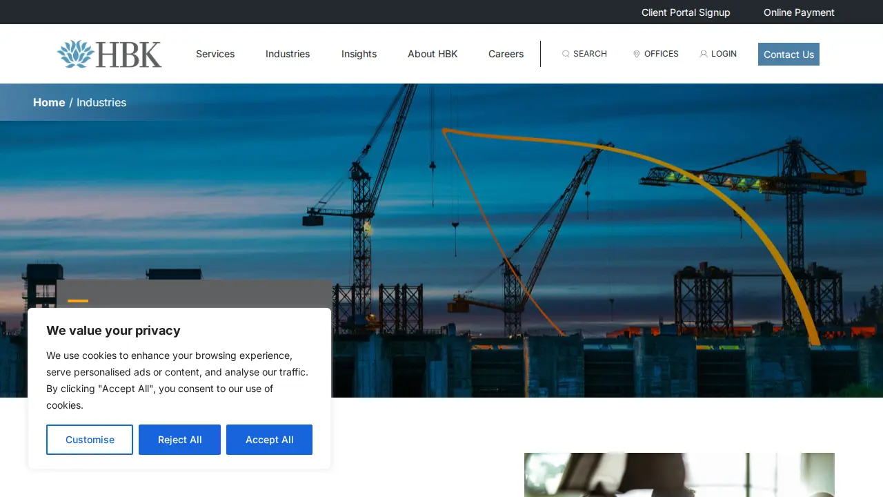 HBK CPAs & Consultants page