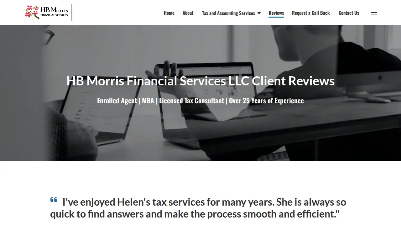 HB Morris Financial Services LLC page