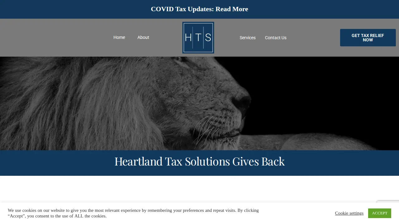 Heartland Tax Solutions page