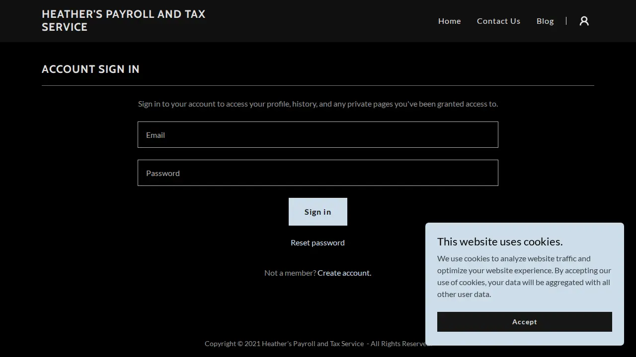 Payroll and Taxes by Heather page