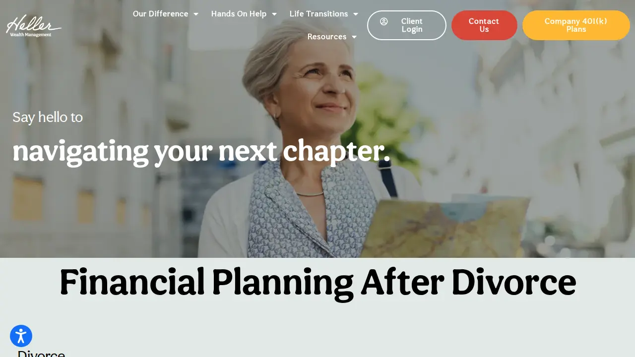 Heller Wealth Management page