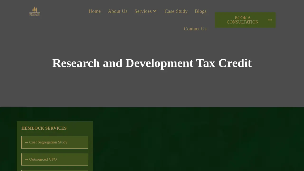 Hemlock Tax page