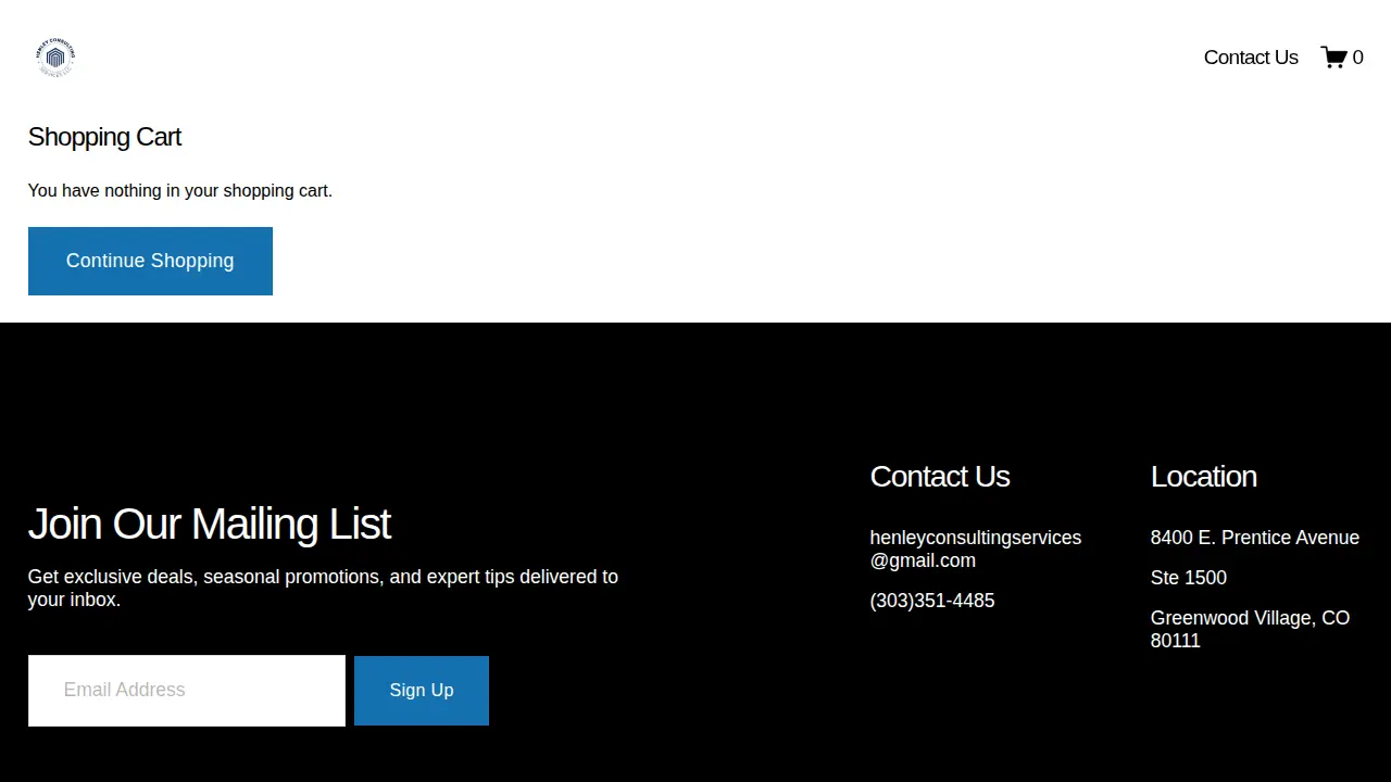 Henley Consulting Services LLC page