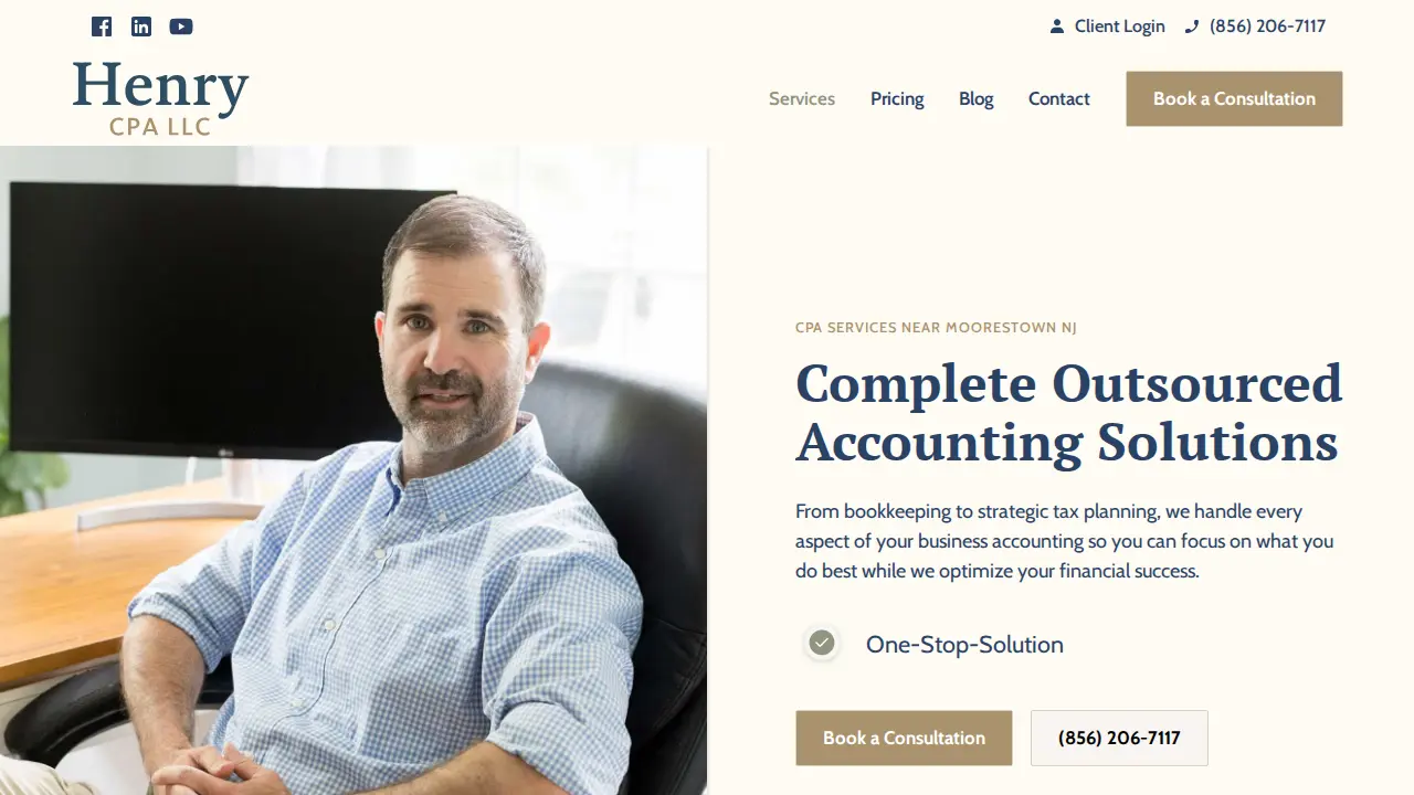 Henry CPA LLC page
