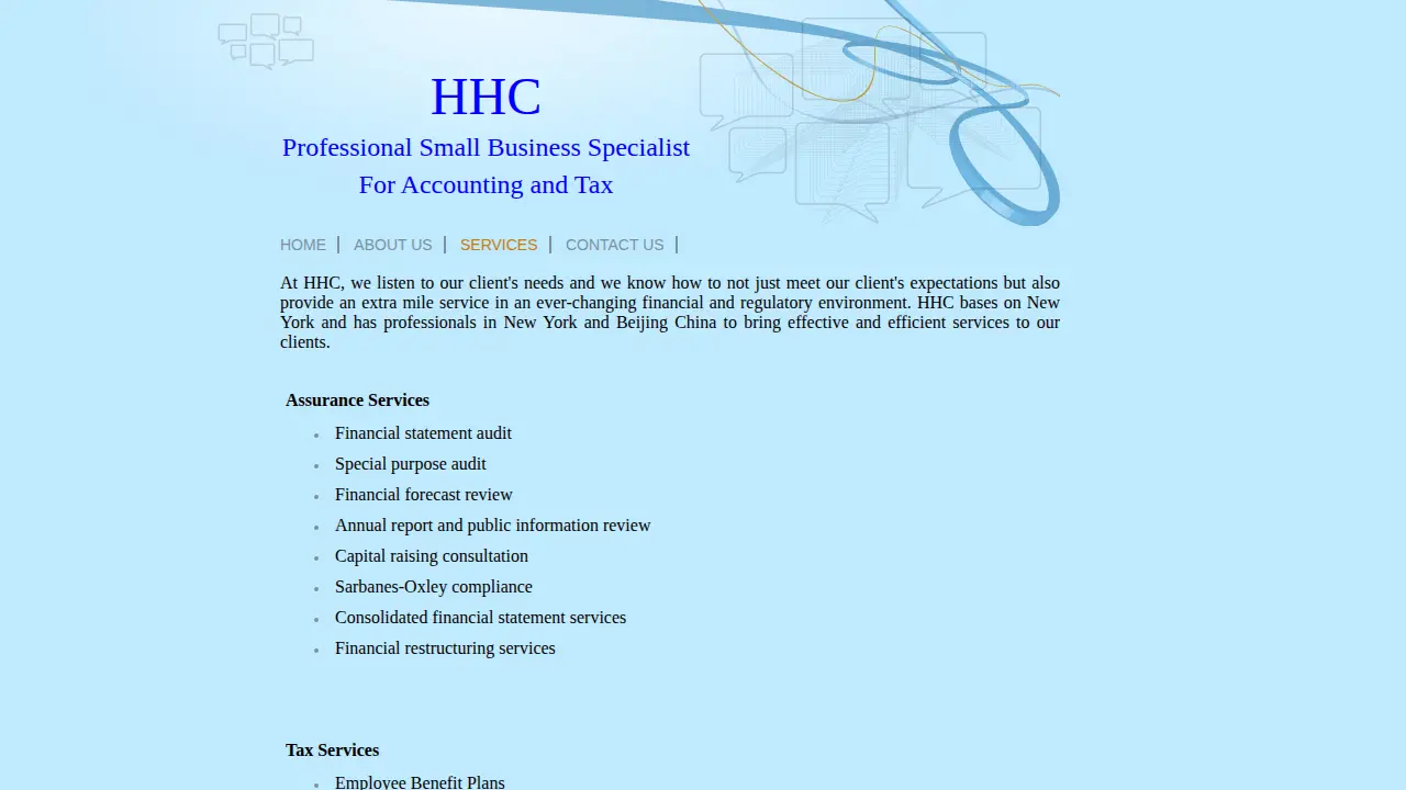 HHC page