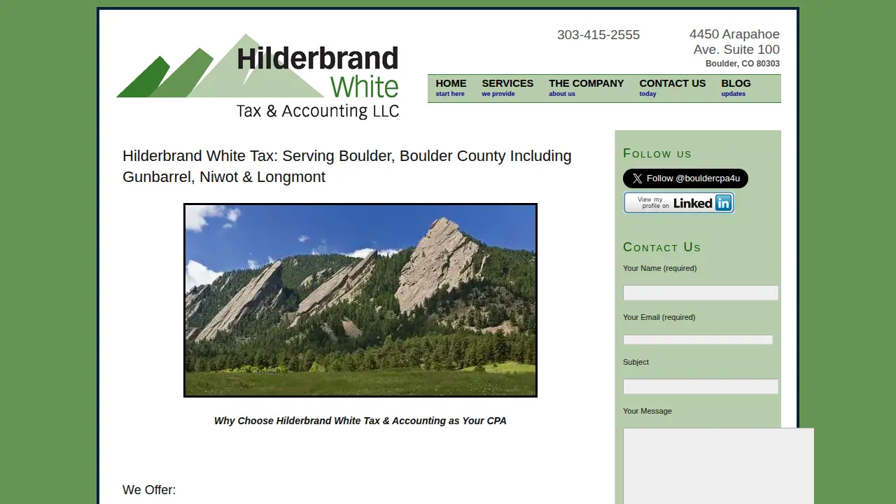 Hilderbrand White Tax & Accounting