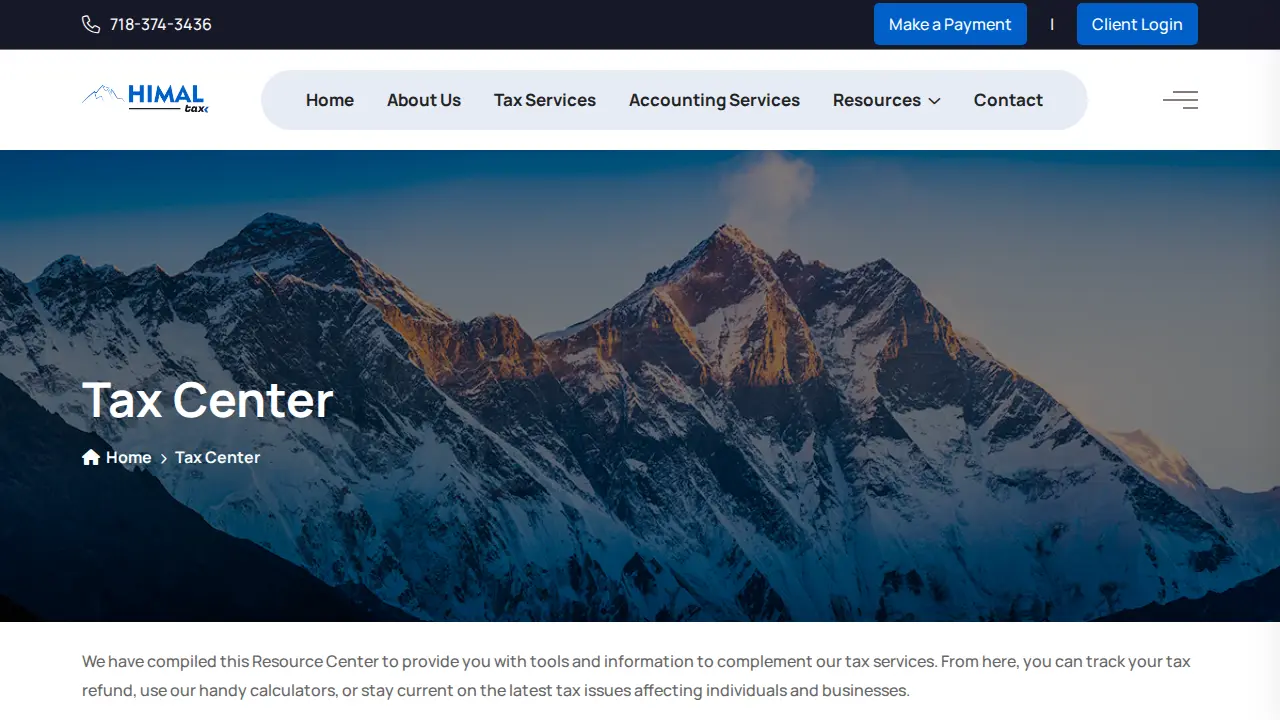 HIMAL TAX LLC page