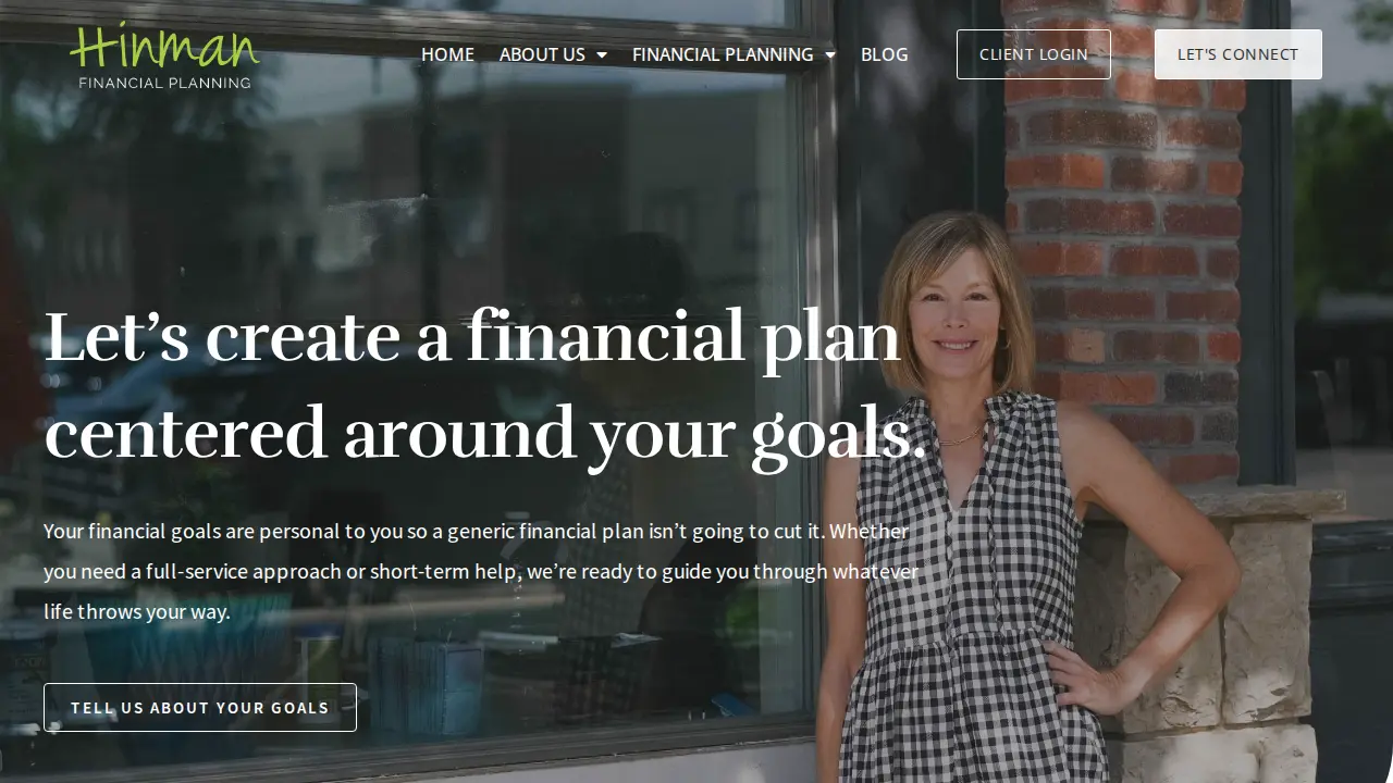 Hinman Financial Planning, Inc. page