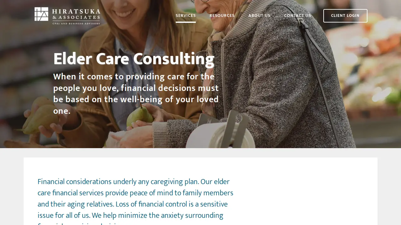 Hiratsuka & Associates, LLP page