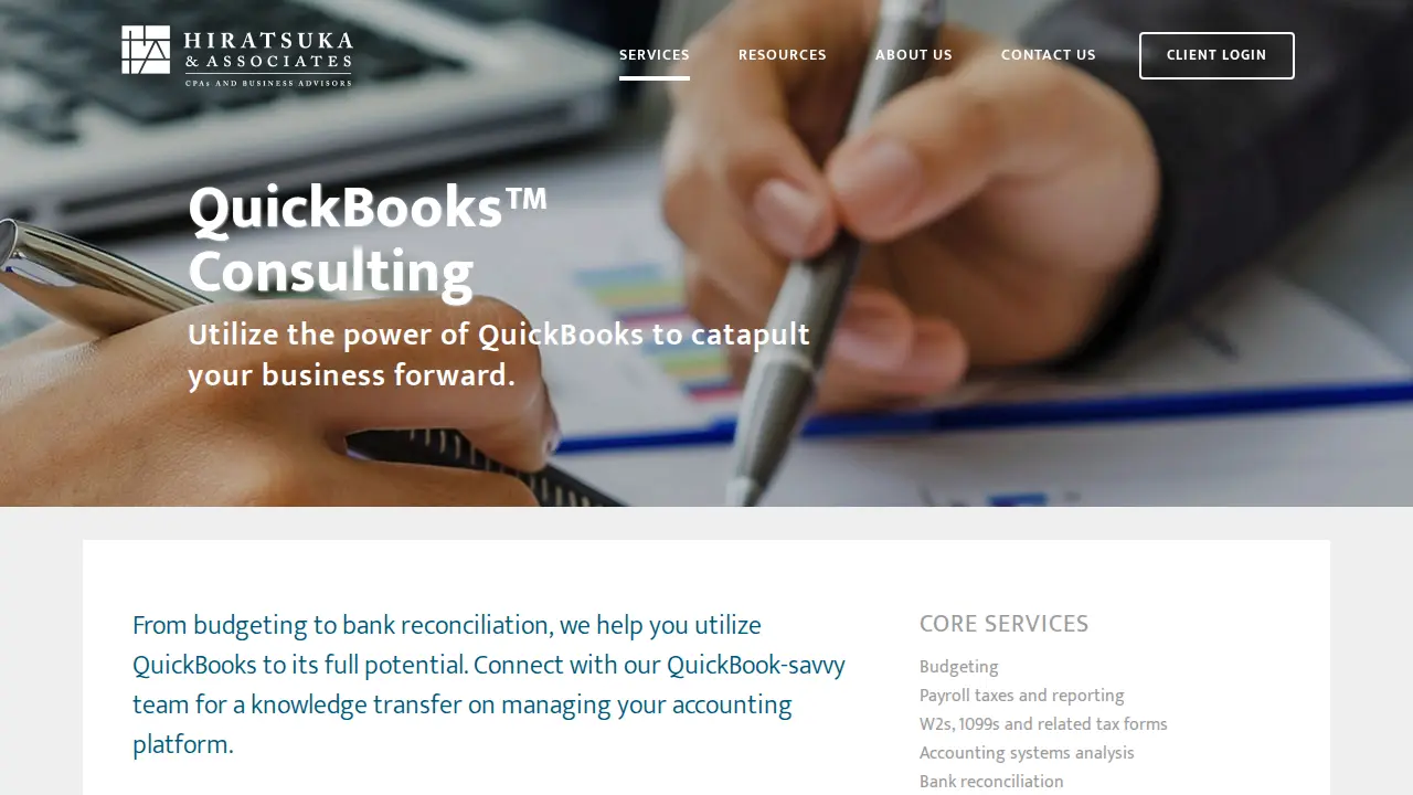 Hiratsuka & Associates, LLP page