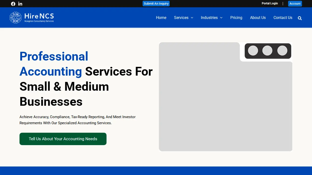 Nongmin Consultancy Services Inc page