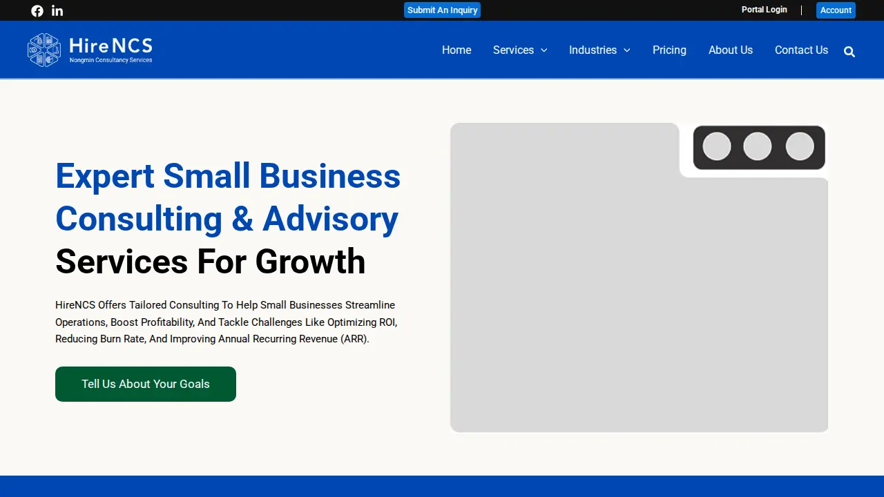 Nongmin Consultancy Services Inc page
