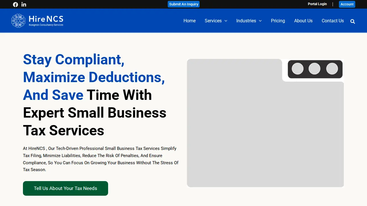 Nongmin Consultancy Services Inc page