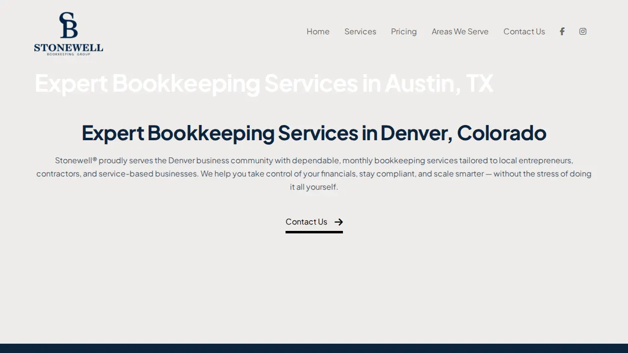 Stonewell Bookkeeping® Denver