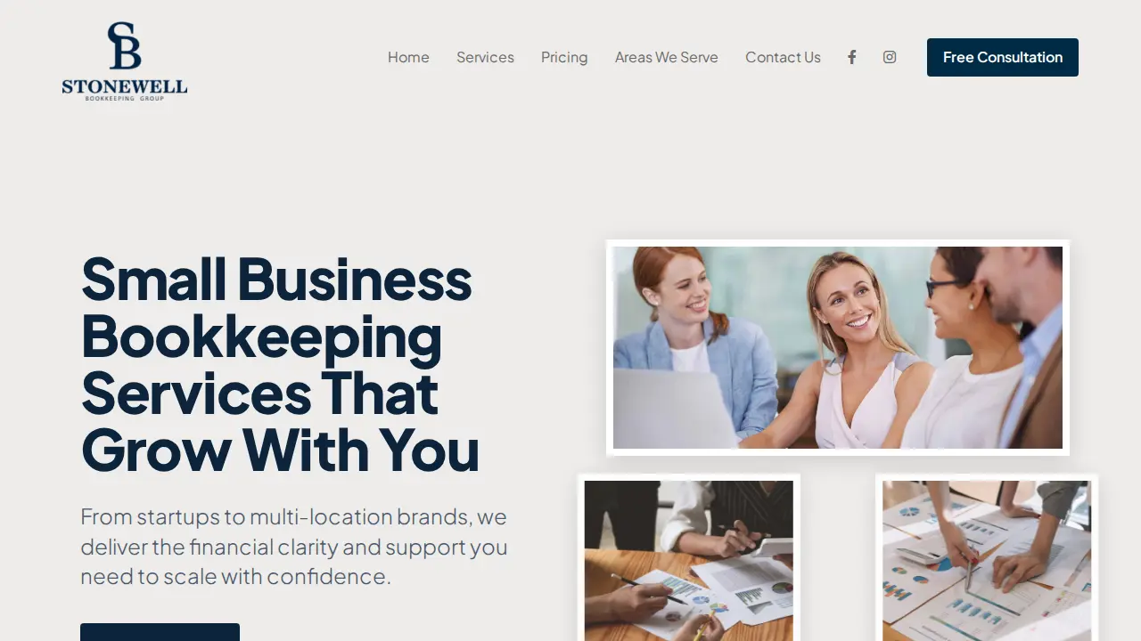 Stonewell Bookkeeping® Fort Worth page