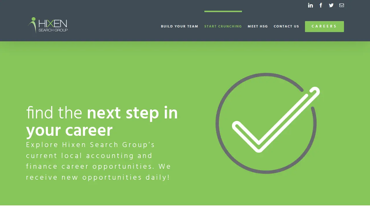 Hixen Search Group page
