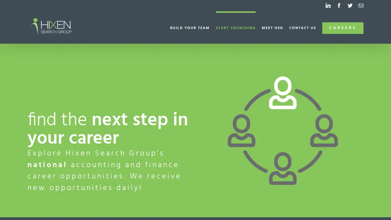 Hixen Search Group page