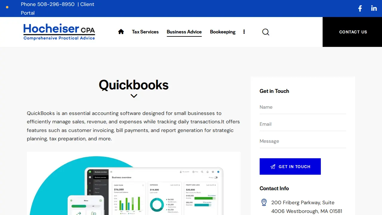 Hocheiser CPA page