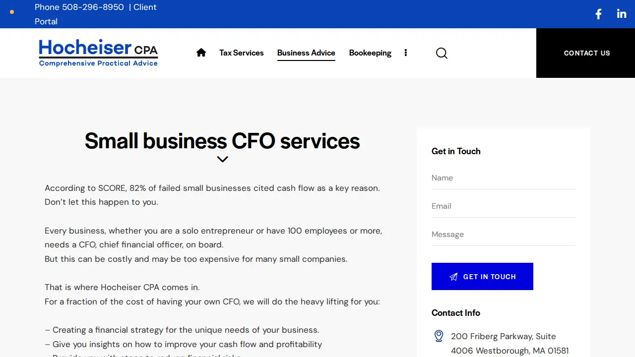 Hocheiser CPA page