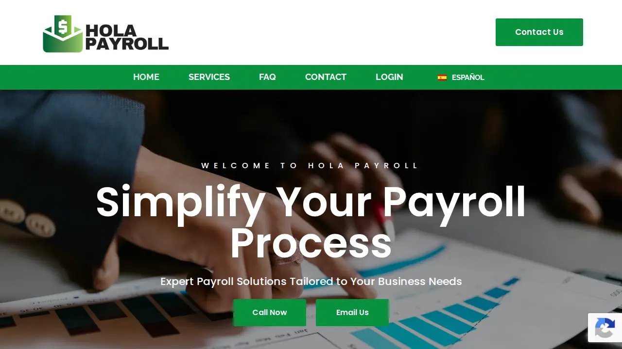 Hola Payroll page