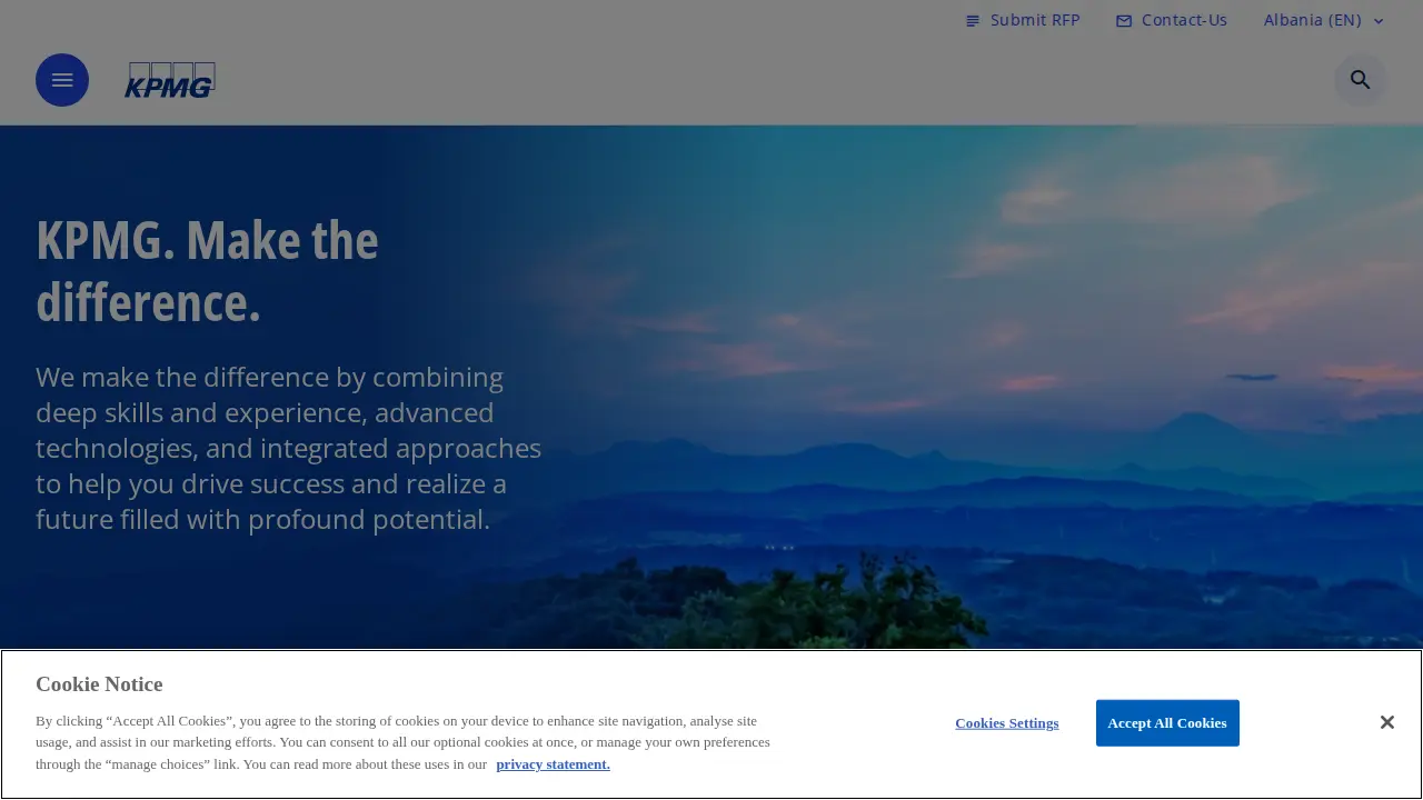 KPMG page