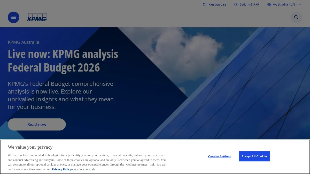 KPMG page