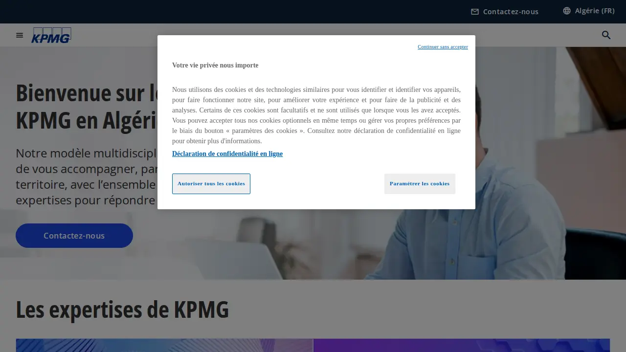 KPMG page