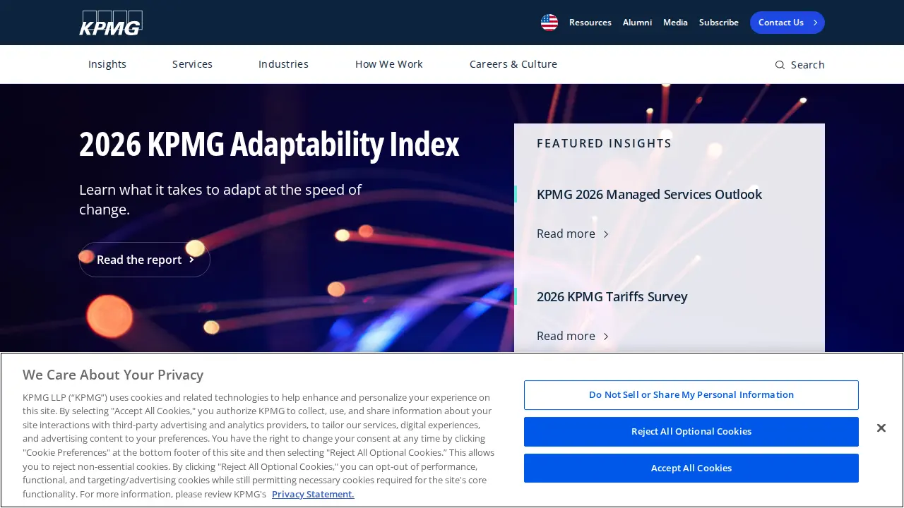 KPMG page