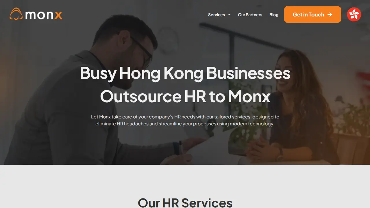 Monx Hong Kong page