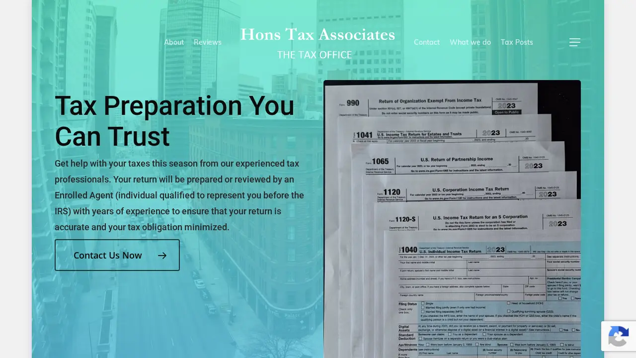 Hons Tax Associates