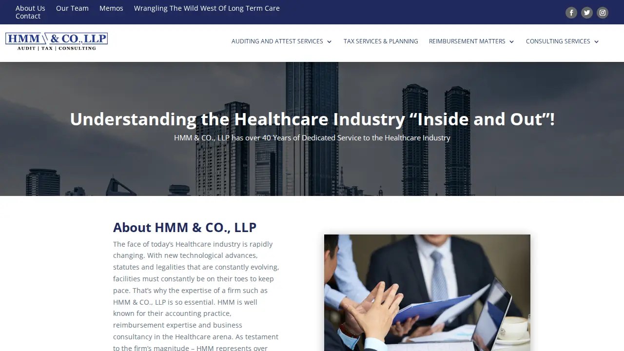 HMM & CO., LLP page