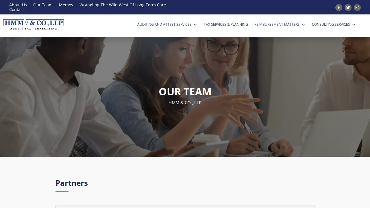 HMM & CO., LLP page