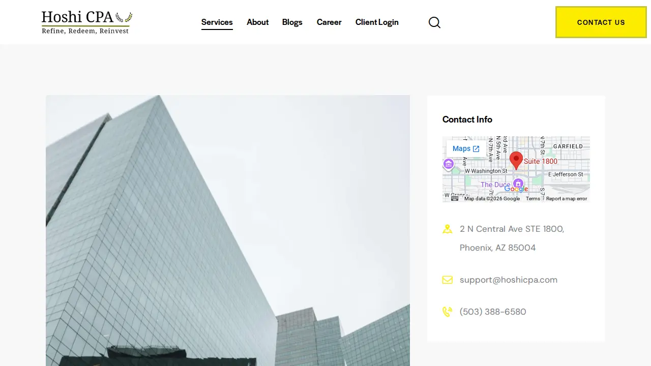 Hoshi CPA page