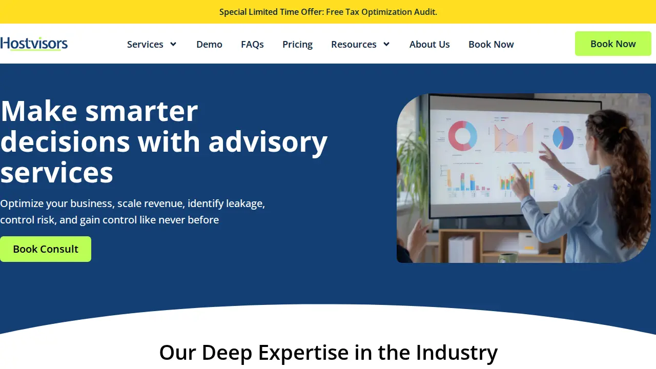 Hostvisors page