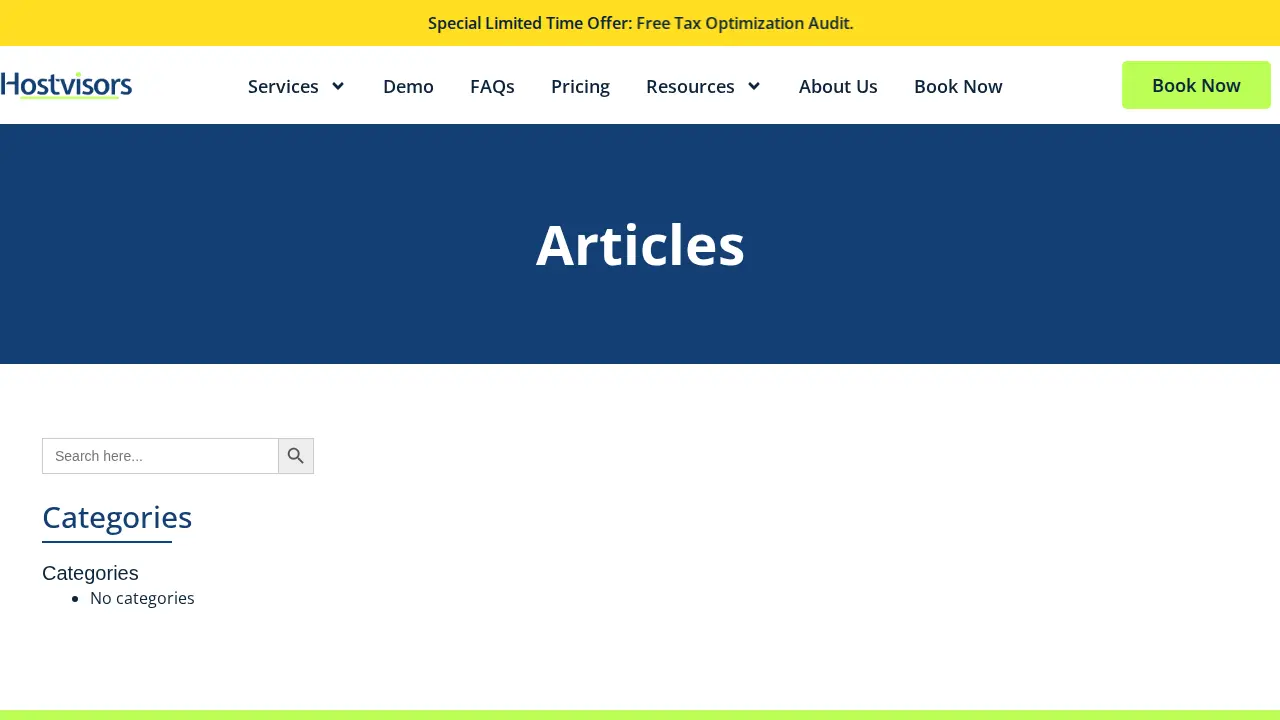 Hostvisors page
