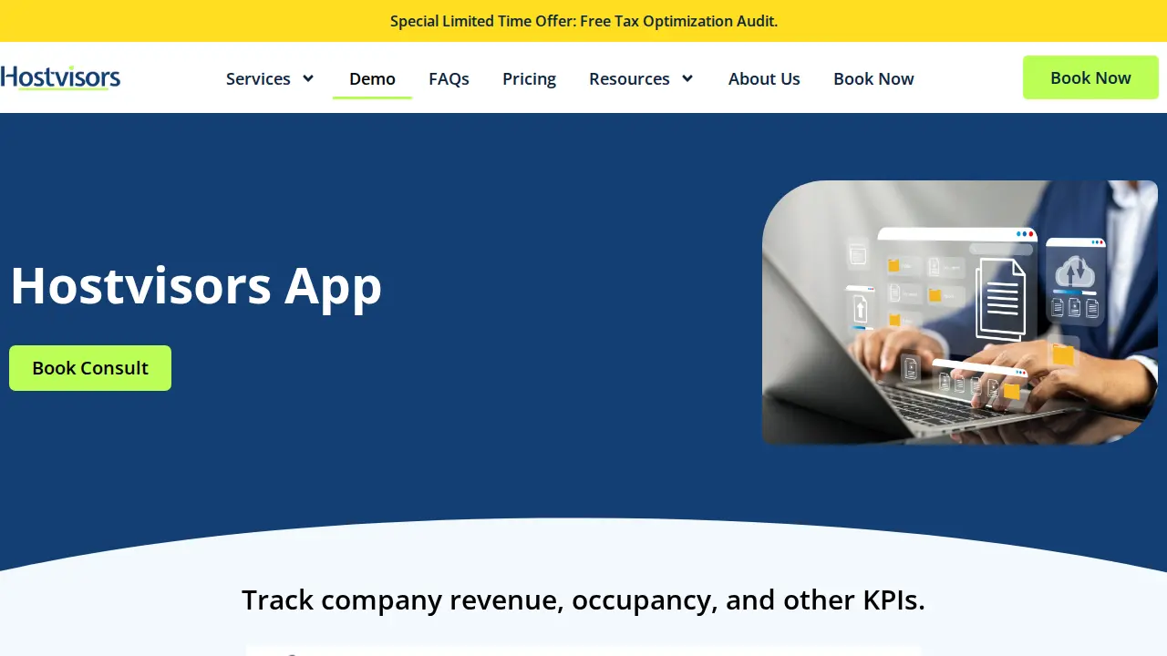 Hostvisors page