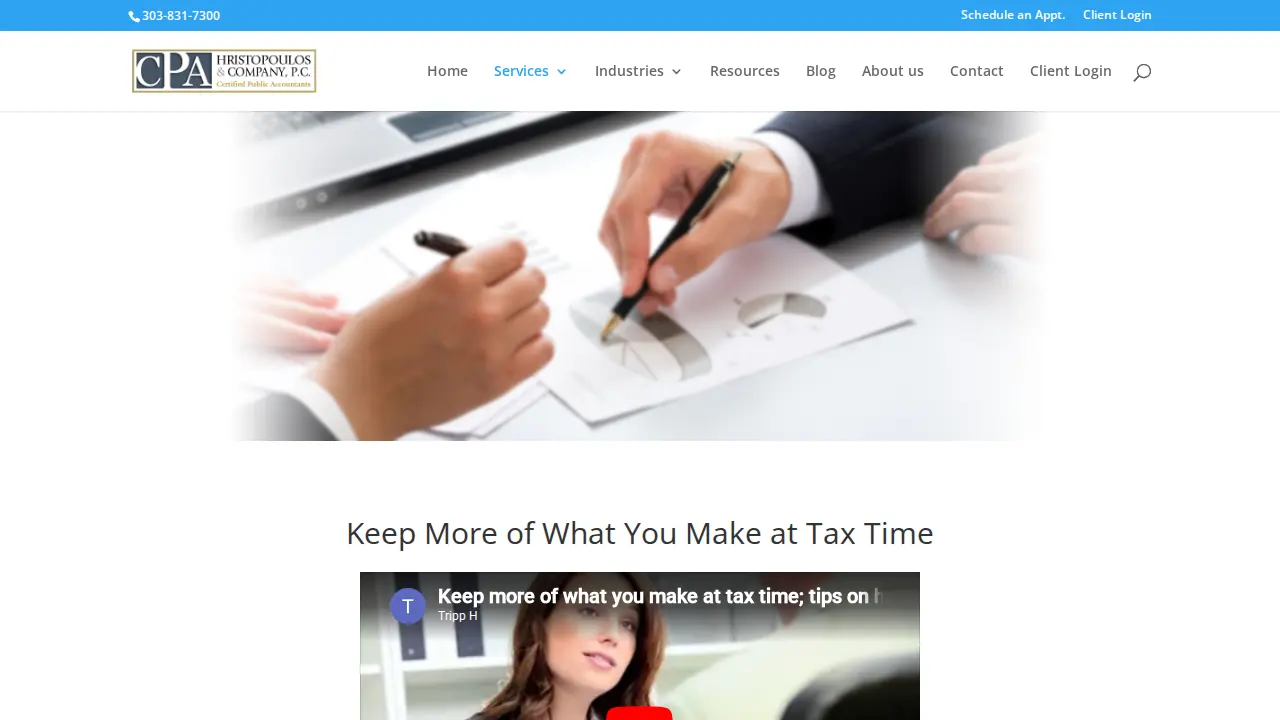 Hristopoulos CPA's page