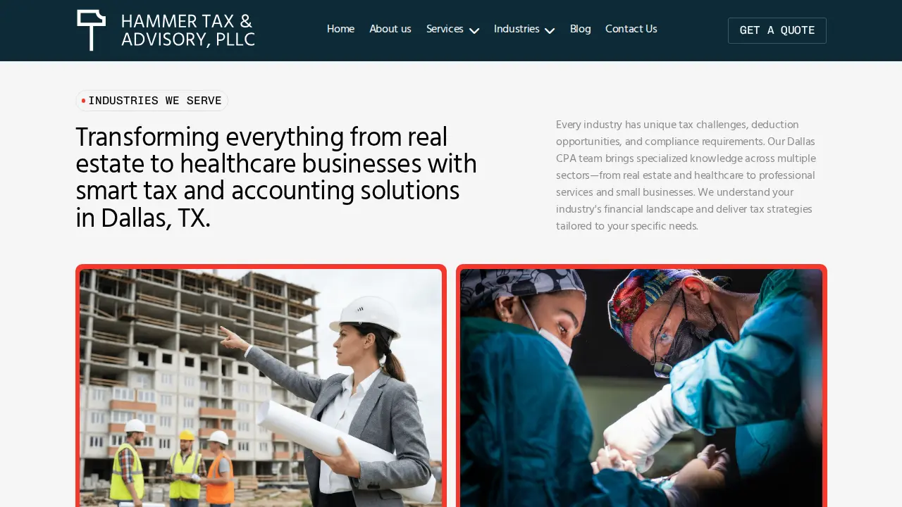 Hammer Tax & Advisory, PLLC page