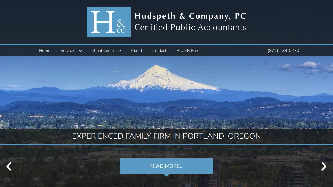 Hudspeth & Company, PC page