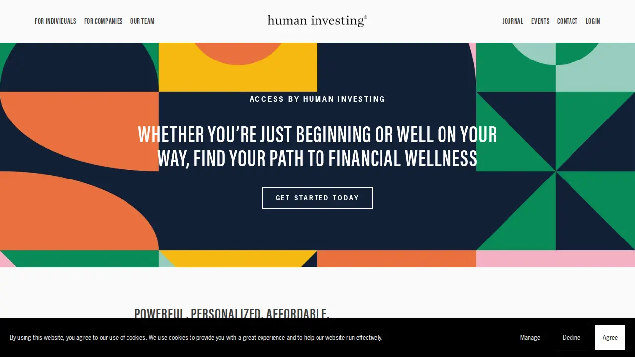 Human Investing page