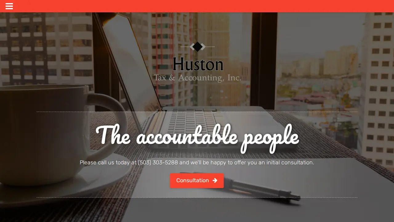 Huston Tax & Accounting, Inc. page