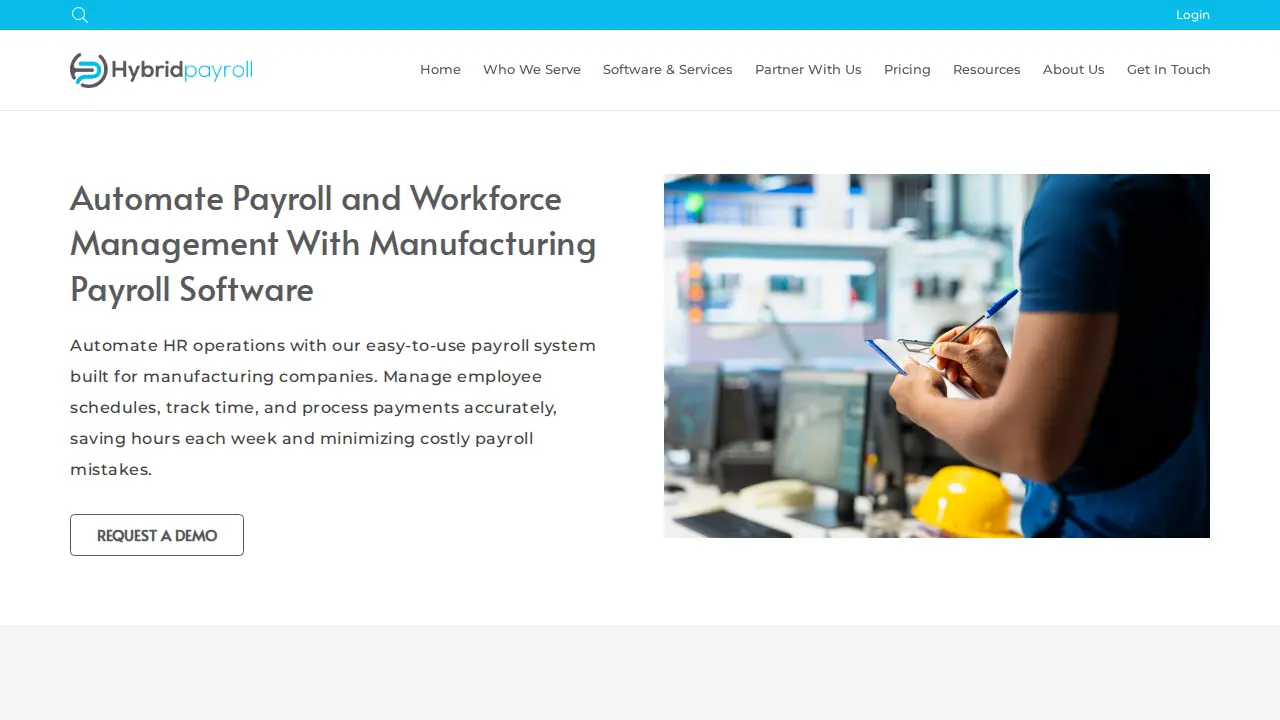Hybrid Payroll page