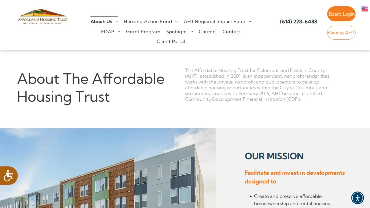 Affordable Housing Trust for Columbus and Franklin County page