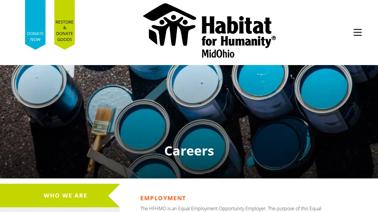 Habitat for Humanity MidOhio Family & Program Center, powered by the AEP Foundation page