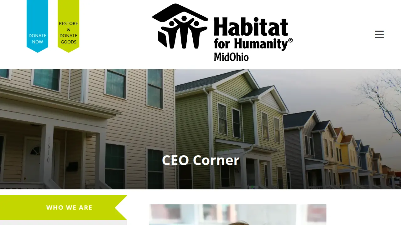 Habitat for Humanity MidOhio Family & Program Center, powered by the AEP Foundation page